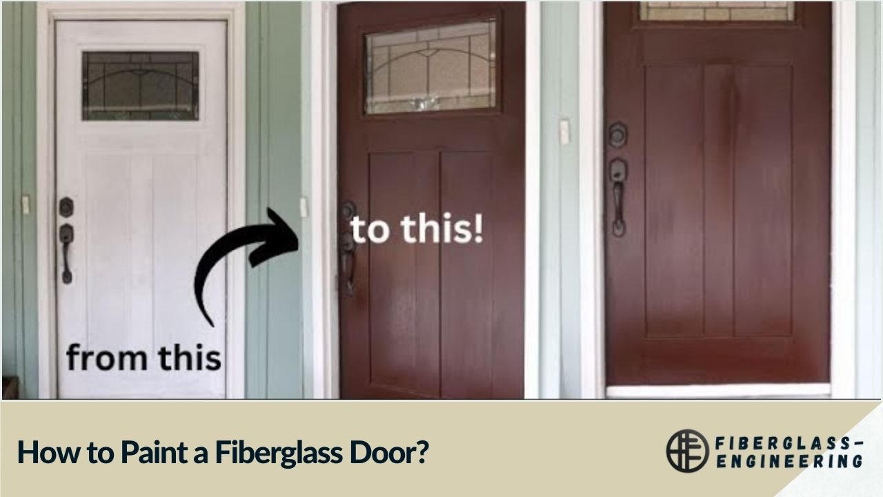 How to Paint a Fiberglass Door