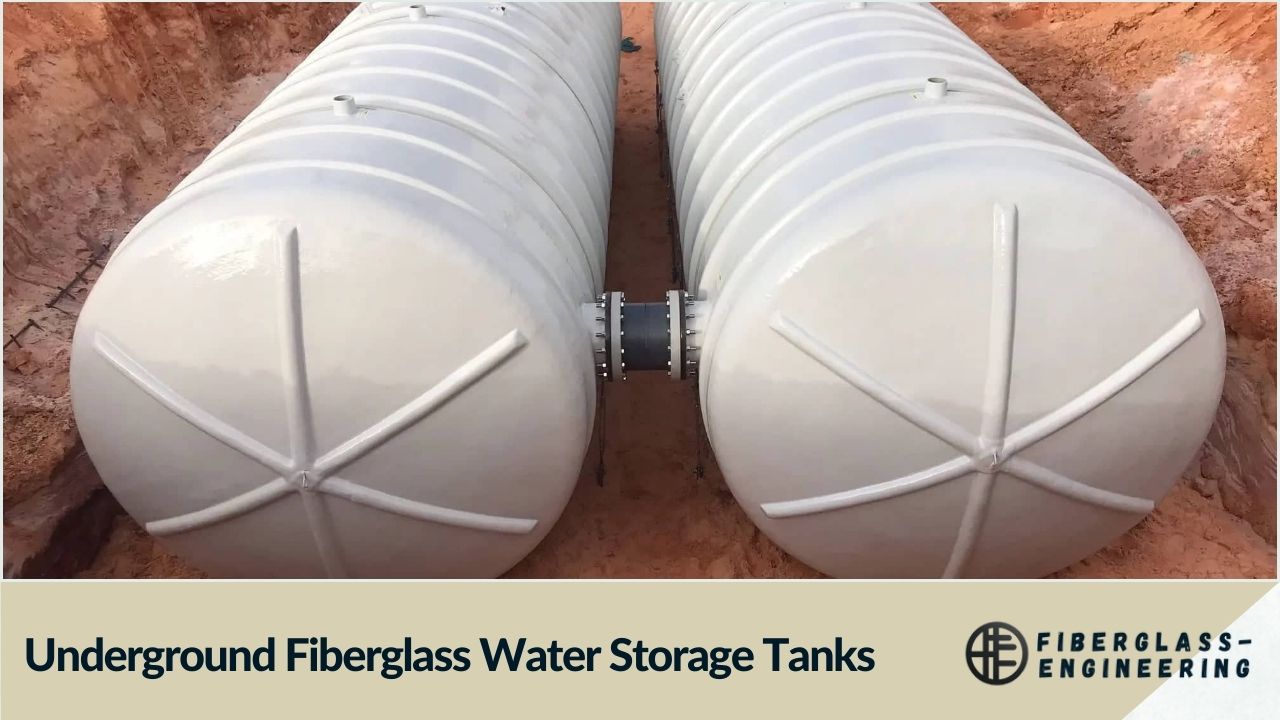 Underground Fiberglass Water Storage Tanks