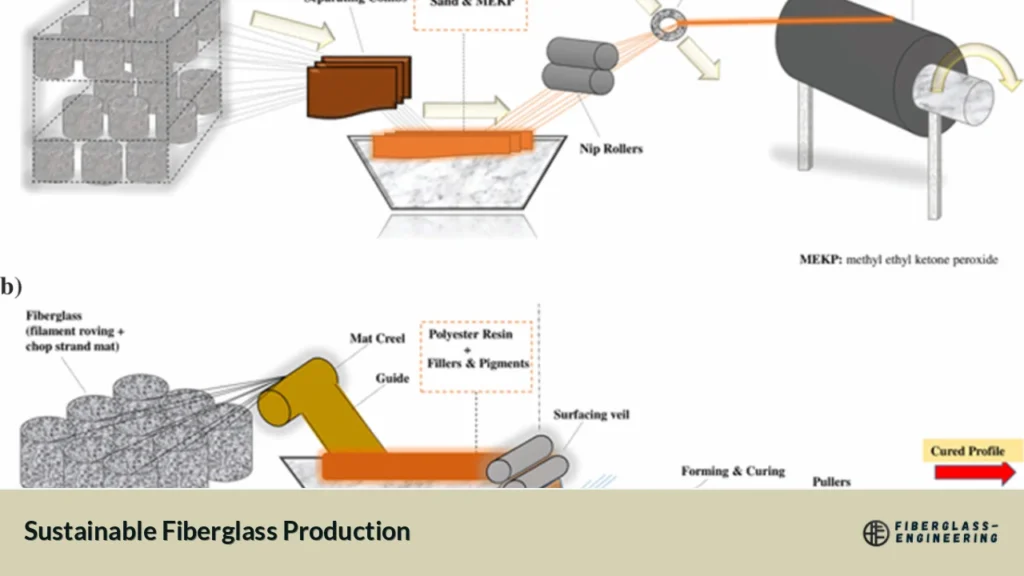 Sustainable Fiberglass Production